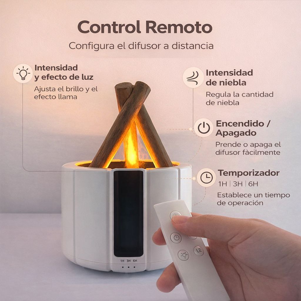Aromaterapia y Calma Continua Todo el Dia