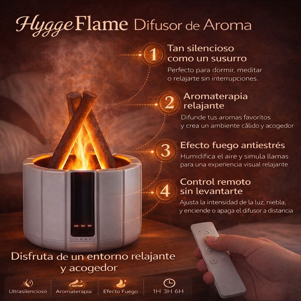 Aromaterapia y Calma Continua Todo el Dia